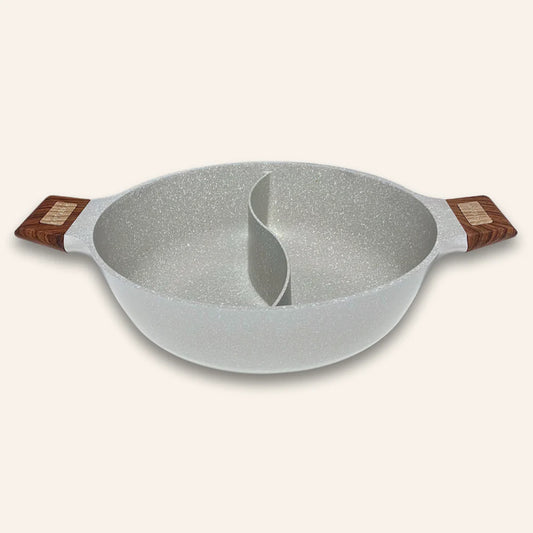 【冬の定番 ｜ 2つの味を同時に】FUTATSUNABE™ 仕切り鍋